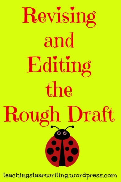 I think the time your students spend on revising their rough draft could be the difference between a passing and failing grade. The trick is to help the student to never be satisfied with what was originally put down on paper, to find the imperfection and make it better. Our goal is to cover that rough draft with RED.